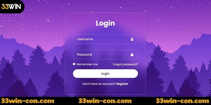 Hướng dẫn cách đăng nhập 33WIN nhanh chóng